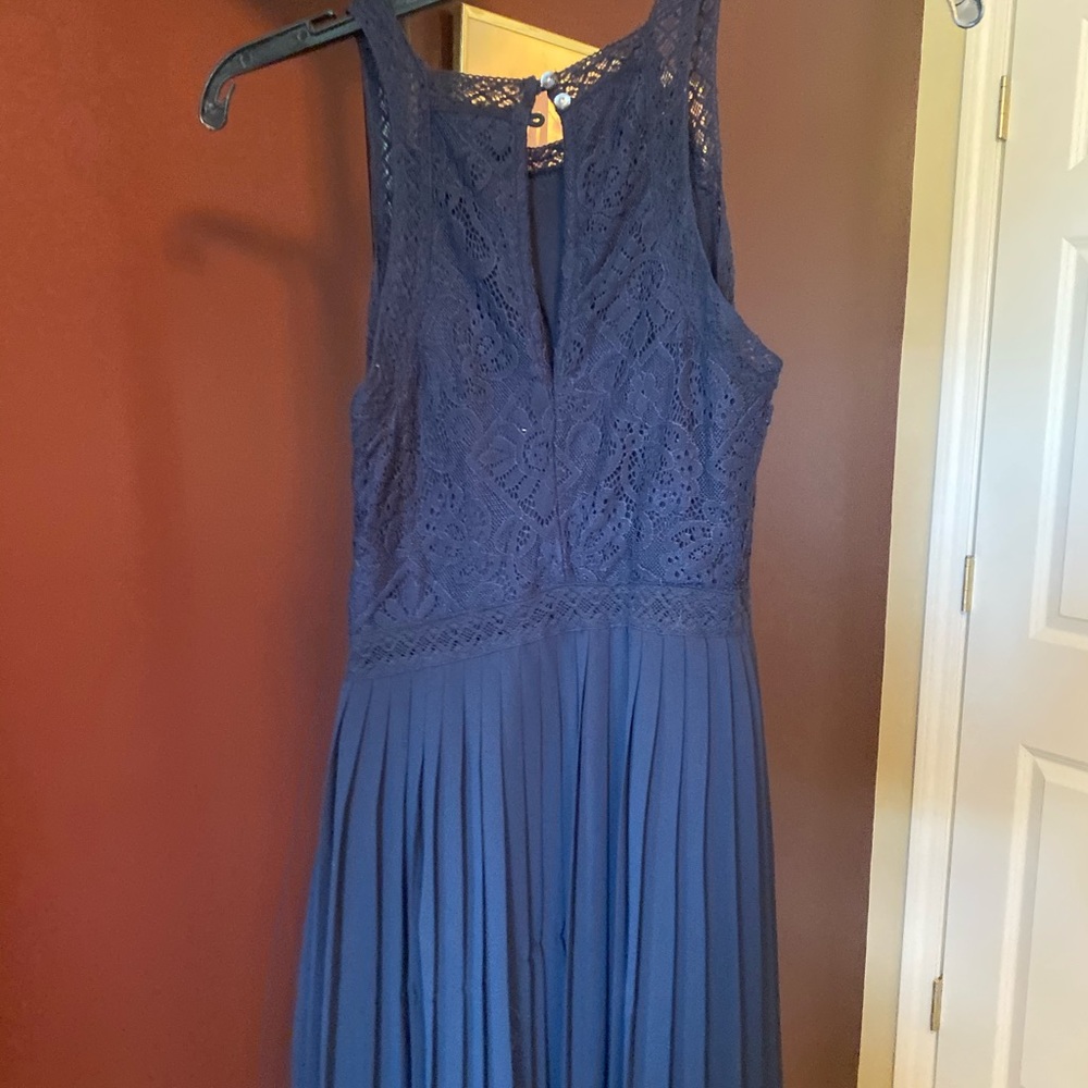 Navy Blue Dress